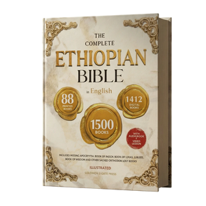 🎄📖 Complete Ethiopian Bible – Hardcover Collector’s Edition 🎁 Ultimate Christmas Gift for Faith & Study✨