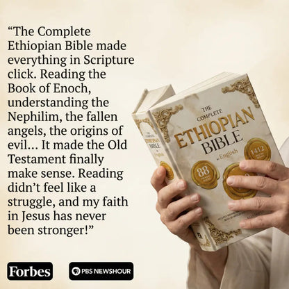 🎄📖 Complete Ethiopian Bible – Hardcover Collector’s Edition 🎁 Ultimate Christmas Gift for Faith & Study✨